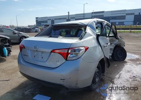 2017 Toyota Corolla Le from USA, damaged, VIN 5YFBURHE7HP630231